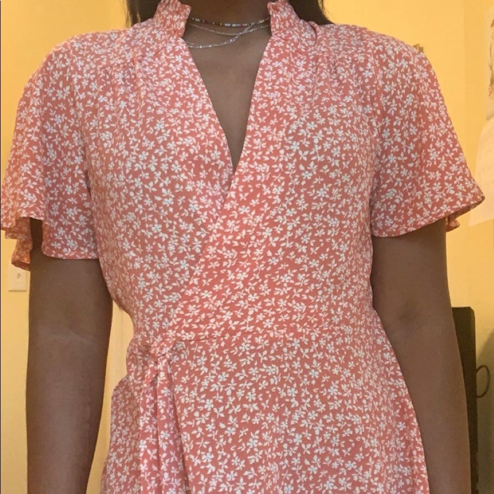 Floral Orange top